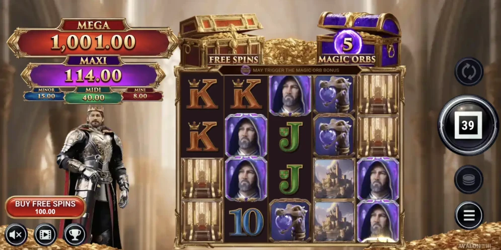 Avalon 3 Slot