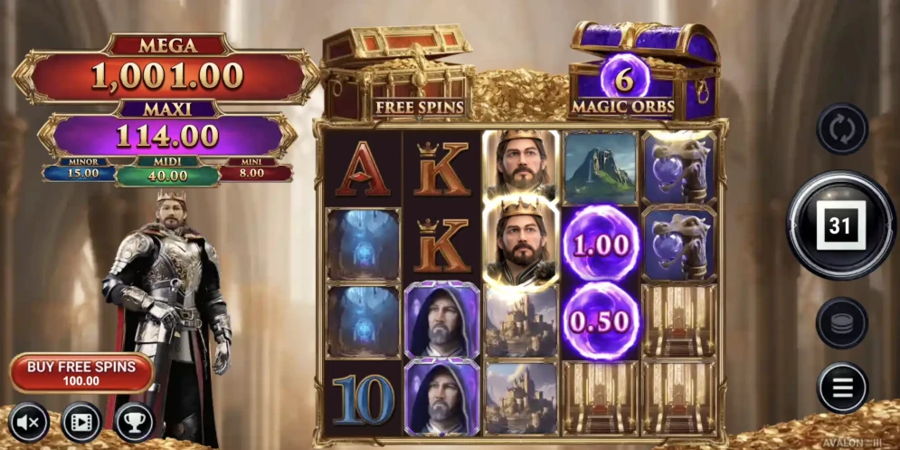 Avalon 3 Slot